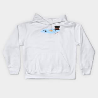 The Australian snowman Kids Hoodie